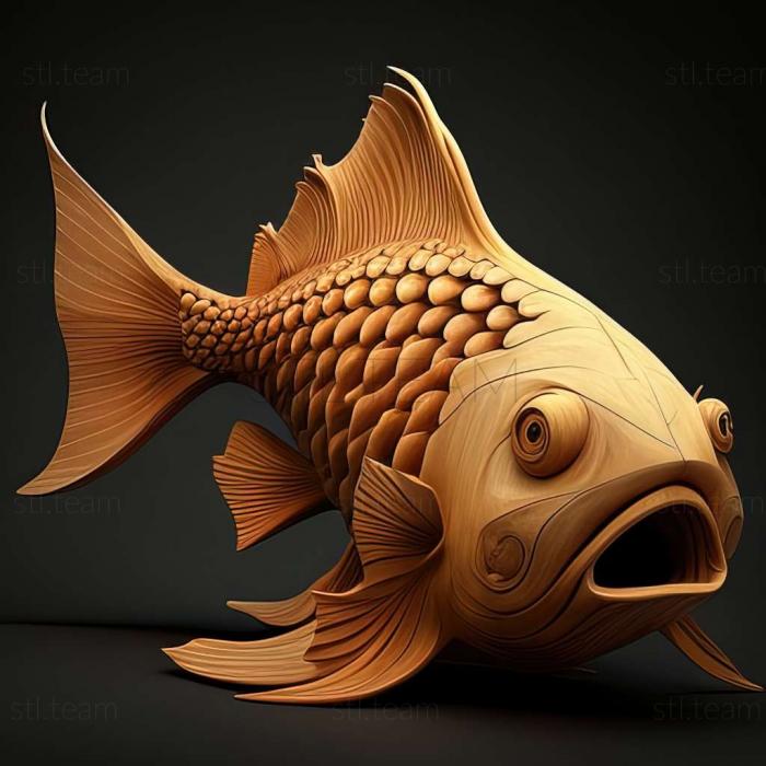 3D модель Нотожаберная фурцер-рыба (STL)